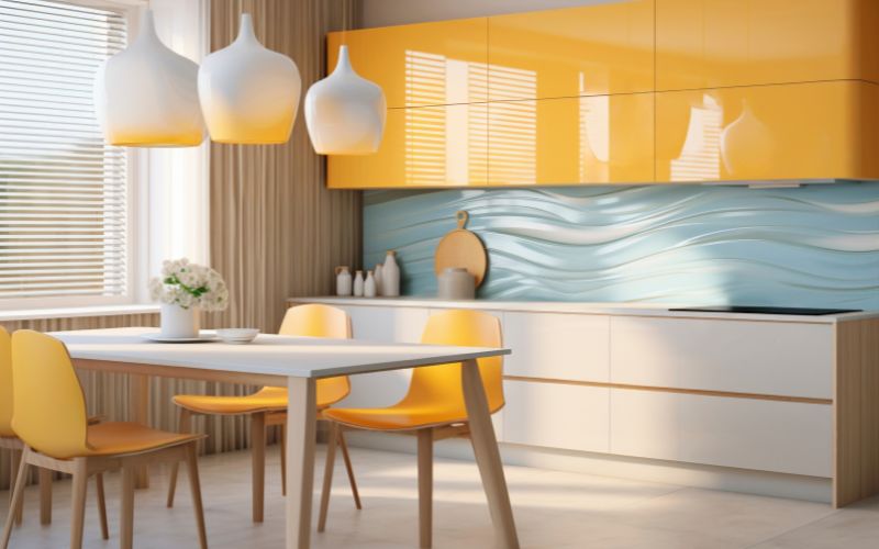 Colores y acabados en cocinas modernas